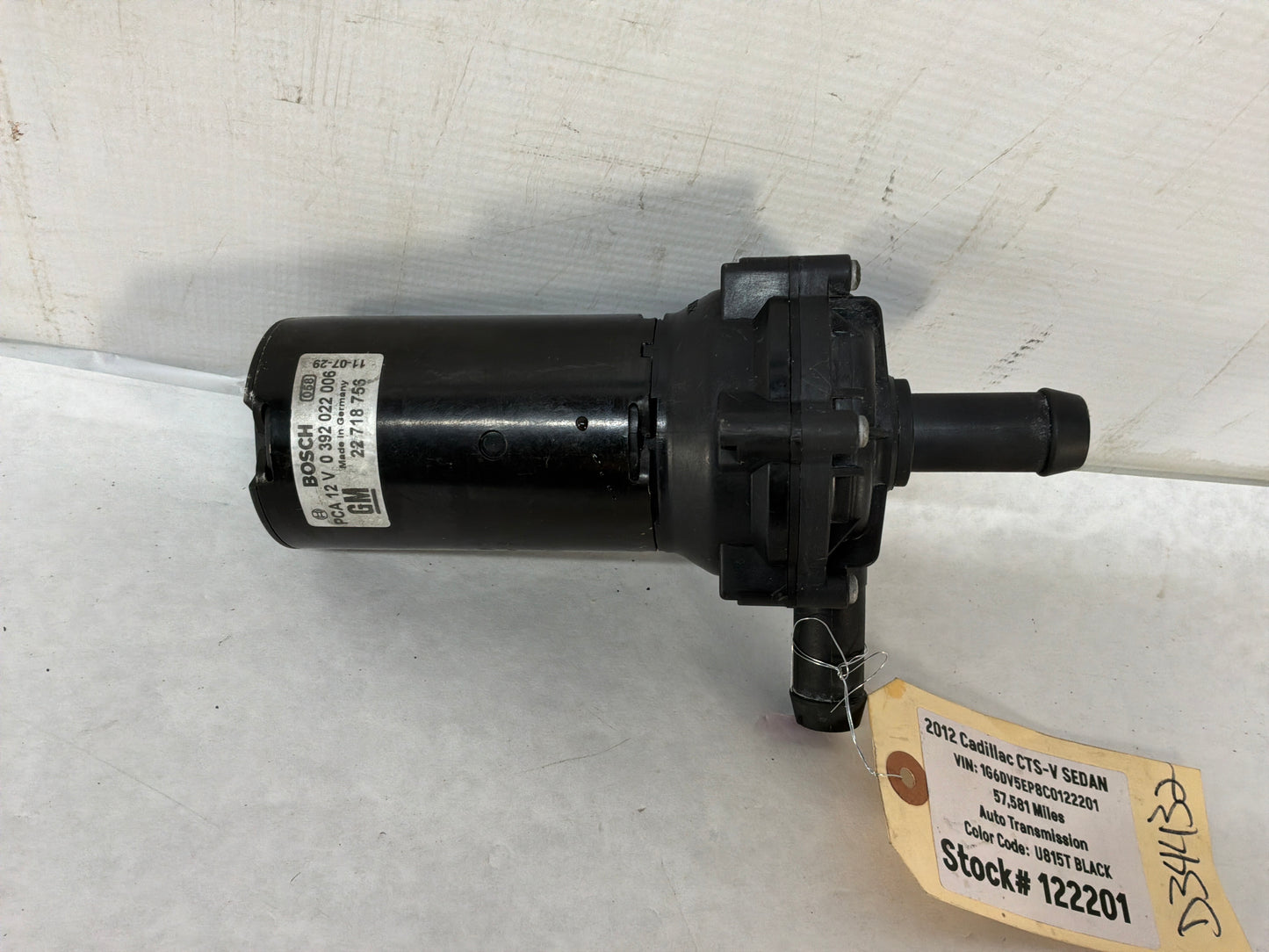 Supercharger coolant pump - Day's Parts Yard