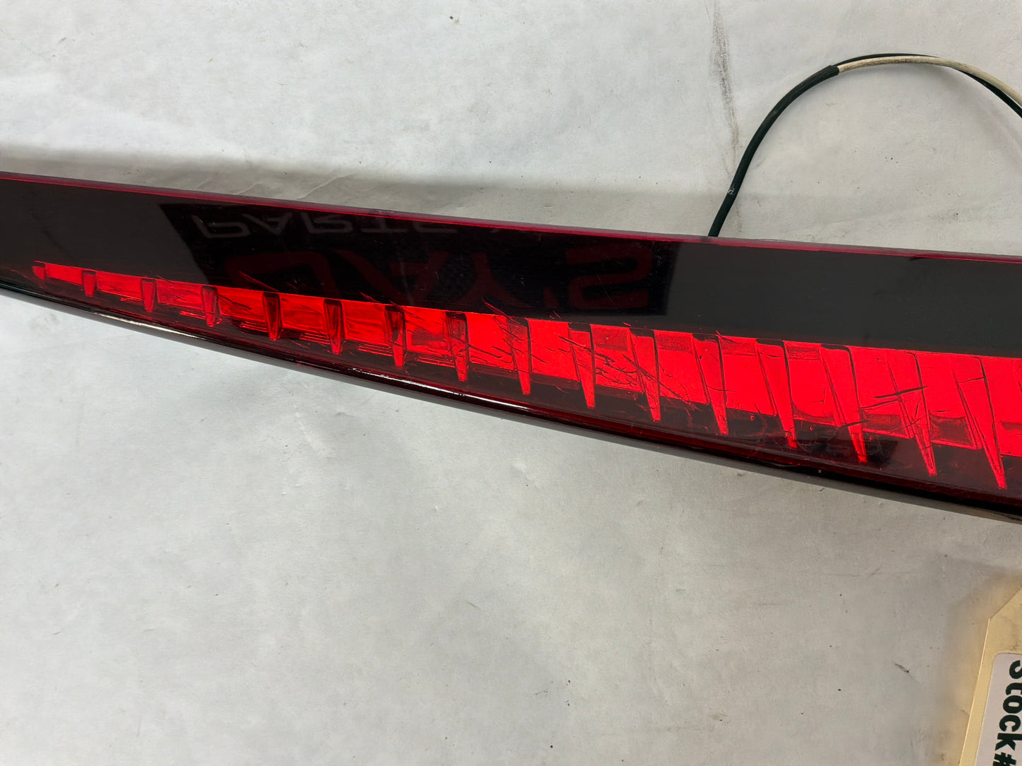2011 Cadillac CTS-V Coupe RH & LH Taillight Tail Light w/ 3rd Brake Light OEM