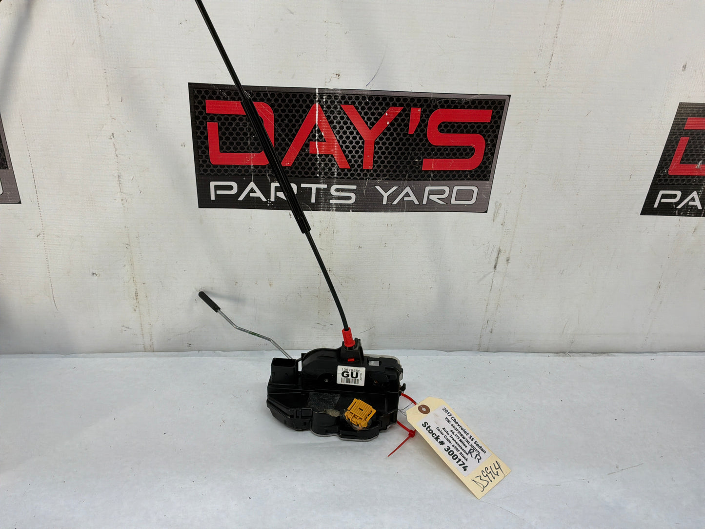 2017 Chevy SS Sedan RH Passenger Rear Door Lock Actuator OEM
