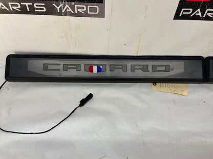 2023 Chevy Camaro SS RH & LH Illuminated Door Sill Trim Scuff Plate Panel OEM