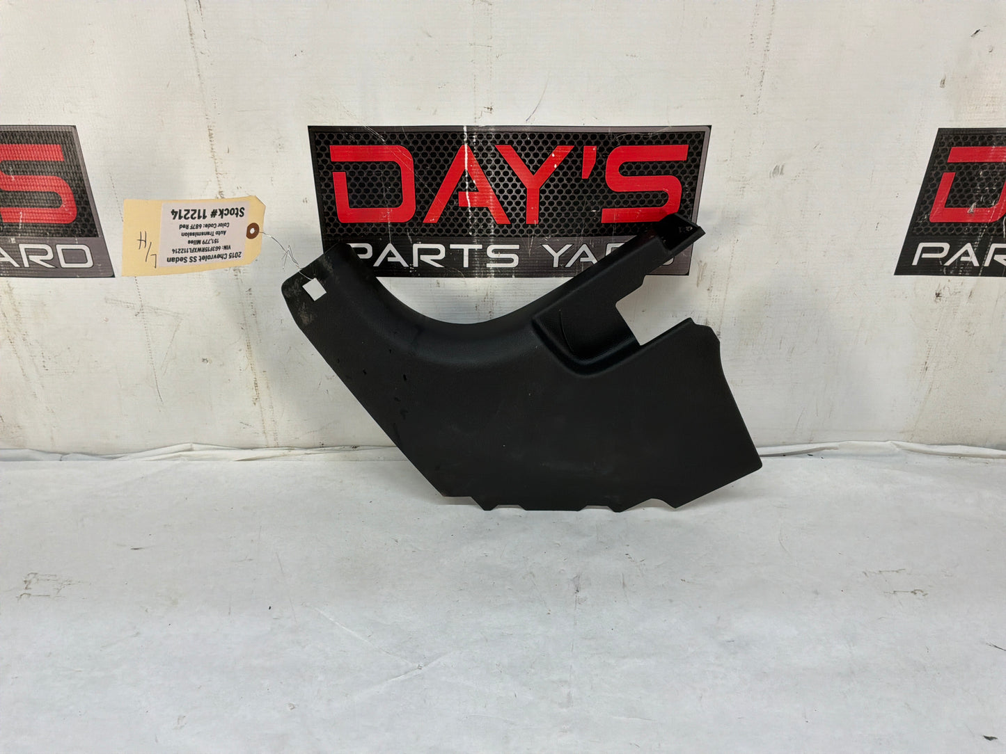 2015 Chevy SS Sedan LH Driver Front Interior Kick Panel Trim Sill OEM