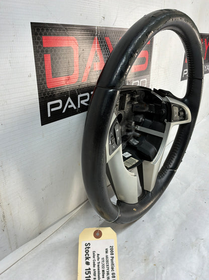 2008 Pontiac G8 GT Steering Wheel OEM