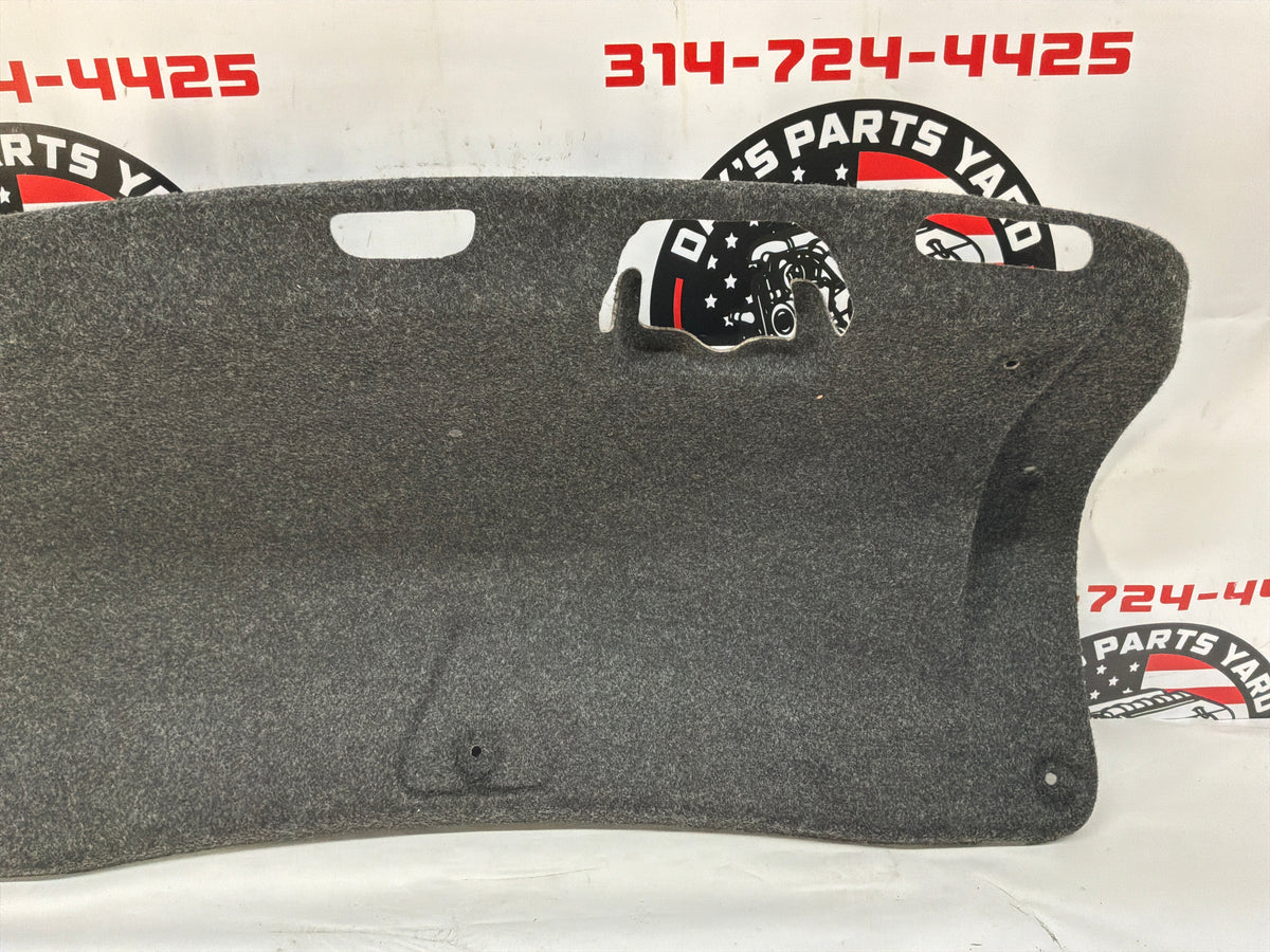 2009 Cadillac CTS-V Trunk Deck Lid Liner Carpet Felt OEM