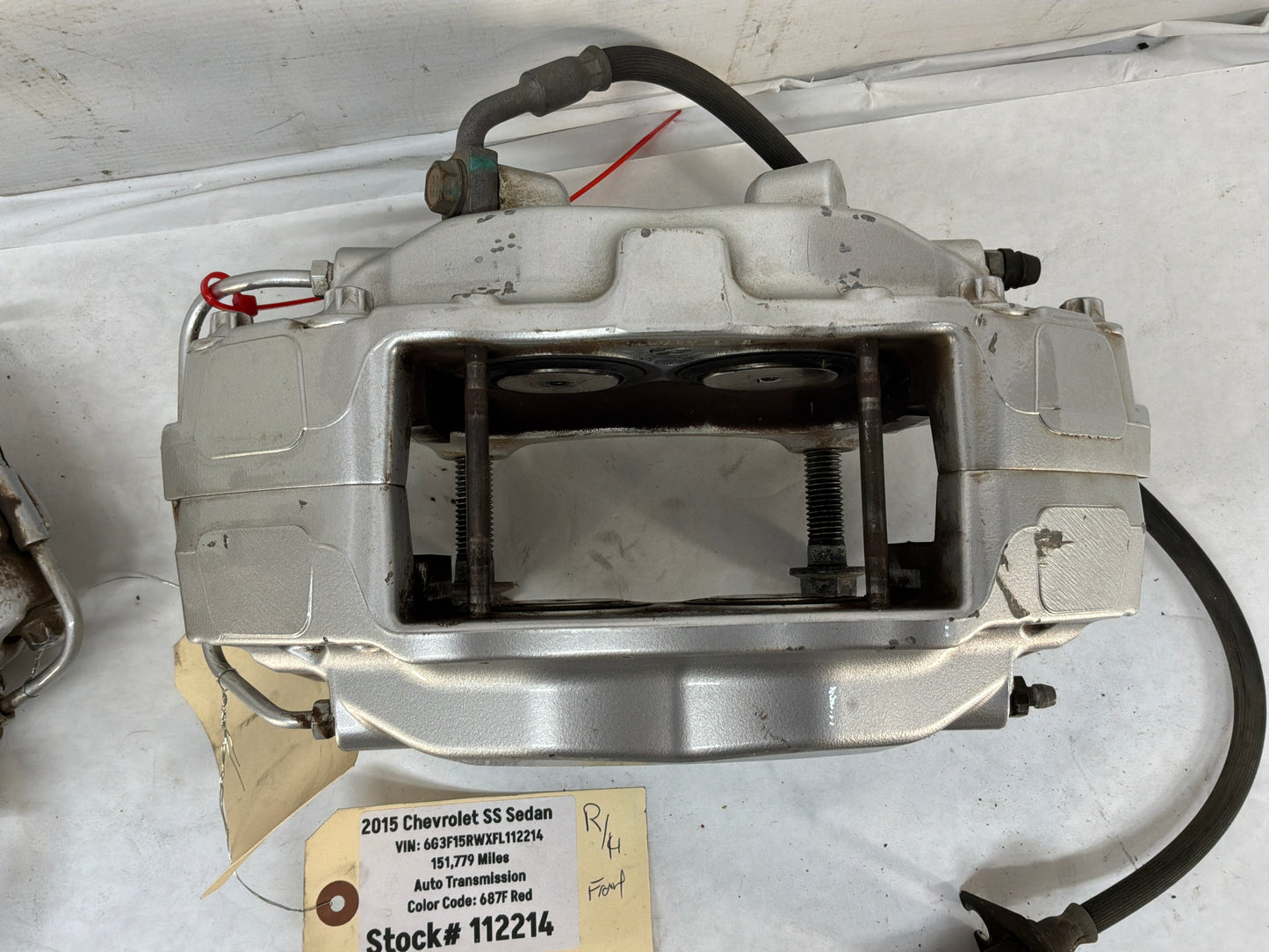 2015 Chevy SS Sedan Front and Rear Brembo Calipers OEM
