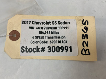 2017 Chevy SS Sedan Front Suspension Cradle Sub Frame Bolts Hardware Set OEM