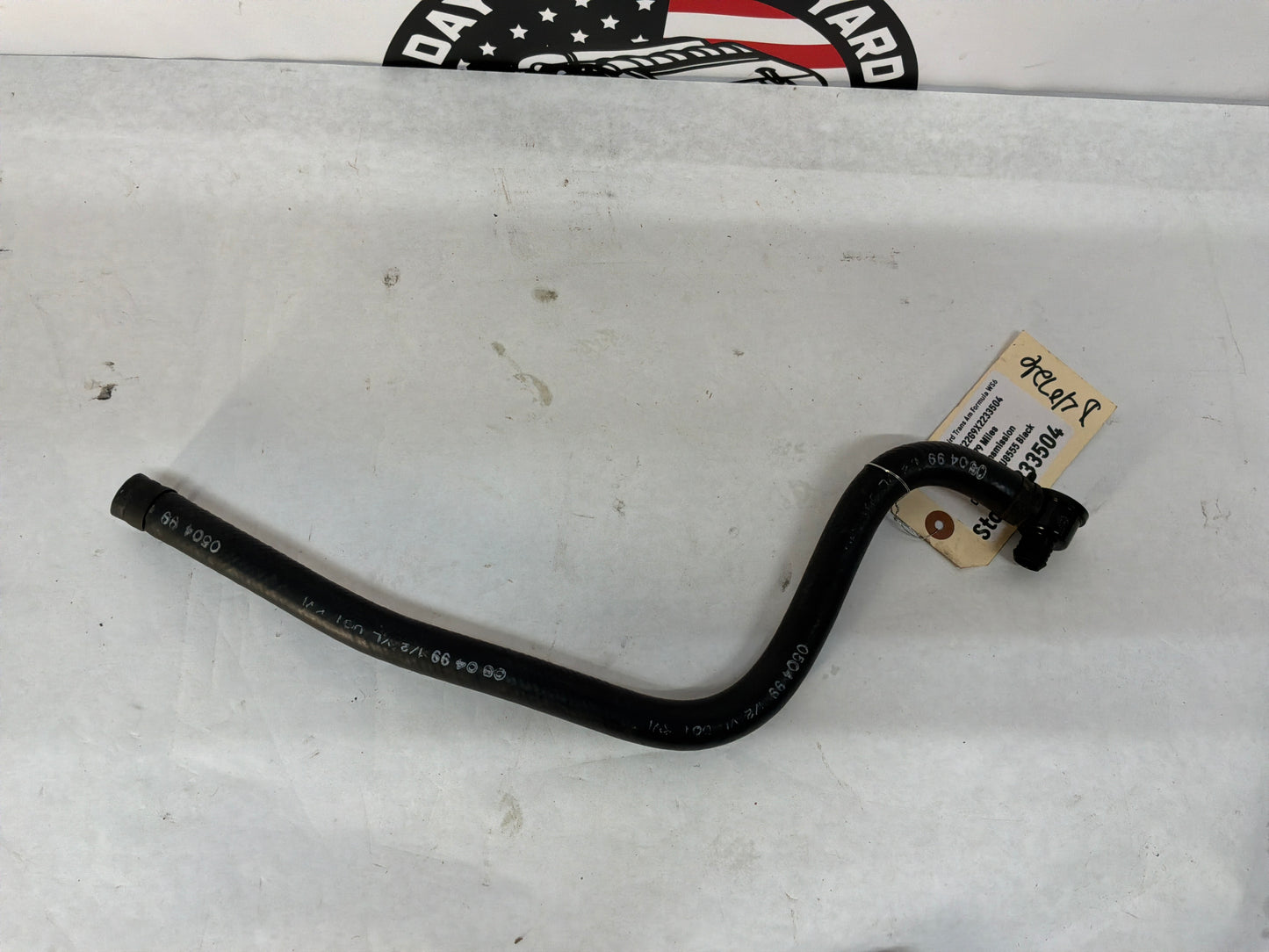 1999 Pontiac Firebird Trans Am Formula WS6 Brake Booster Vacuum Hose Line Tube OEM