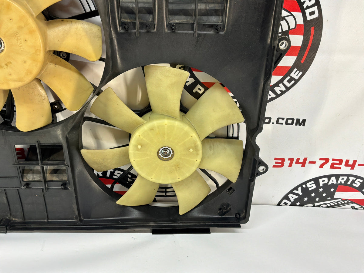 2009 Cadillac CTS-V Radiator Dual Electric Coolant Cooling Fans OEM