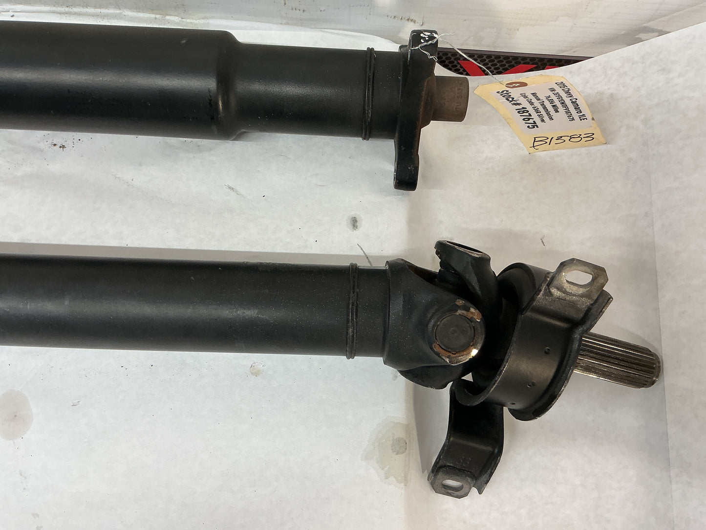 2015 Chevrolet Camaro SS 1LE Driveshaft Drive Propeller Shaft Line OEM