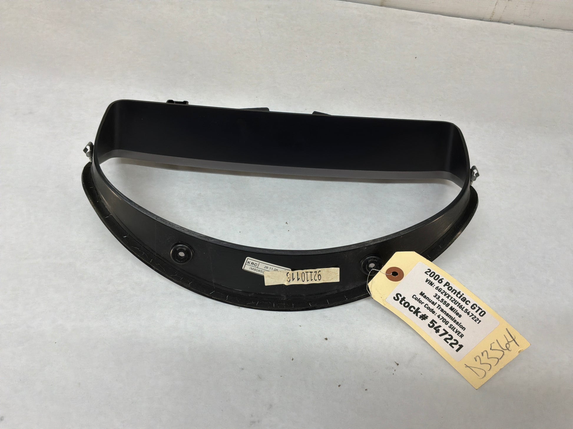 Bezel - Day's Parts Yard