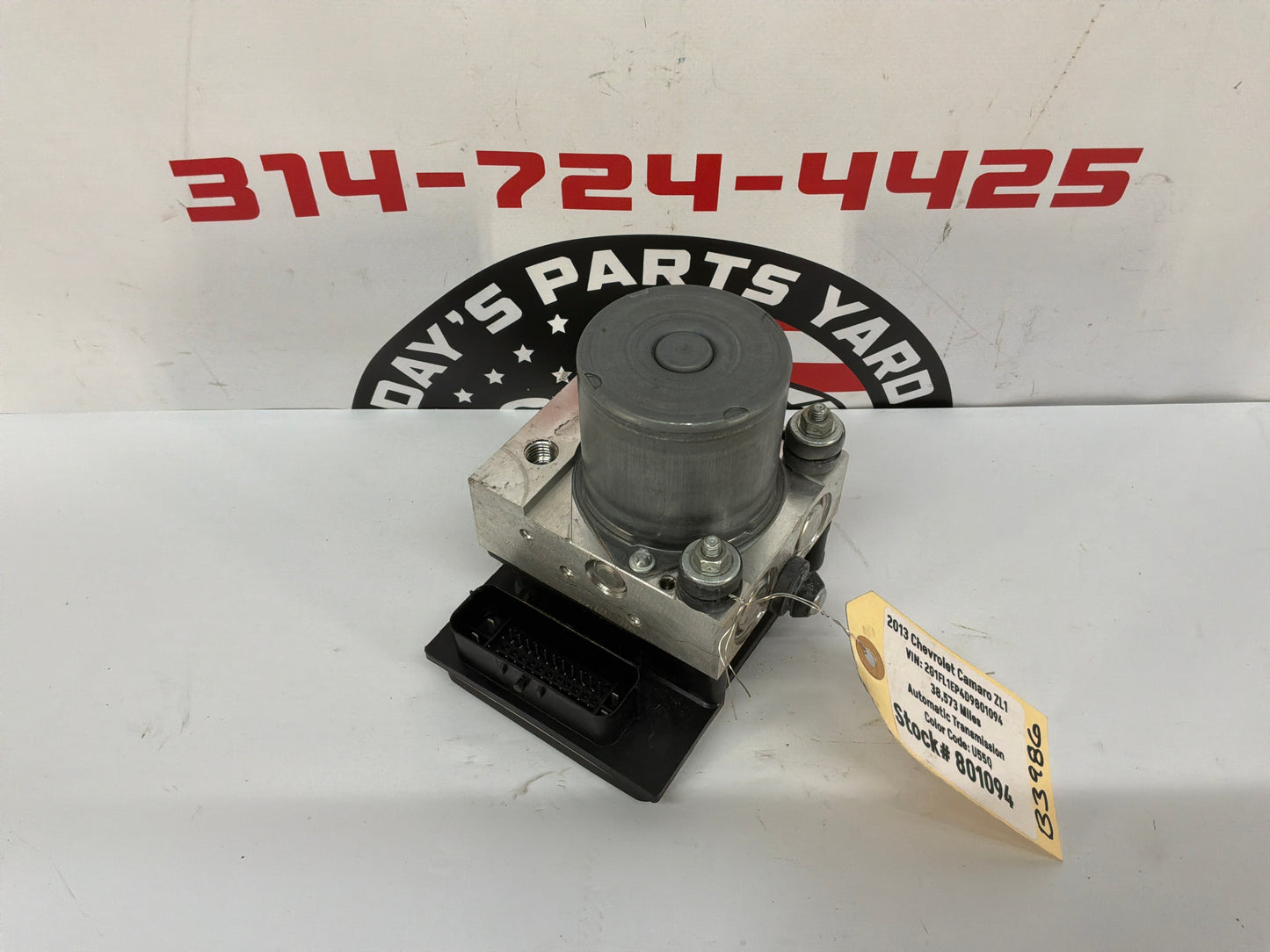 2013 Chevy Camaro ZL1 Anti Lock Brake Pump ABS Module OEM