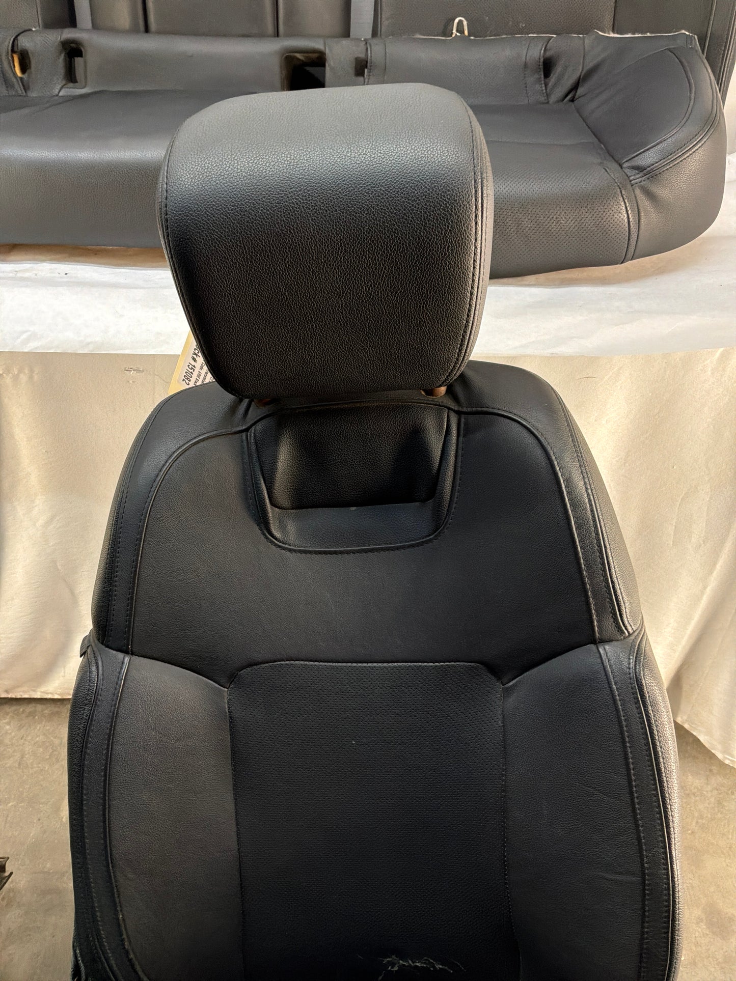 2008 Pontiac G8 GT Seats Fronts and Rears Black Leather OEM
