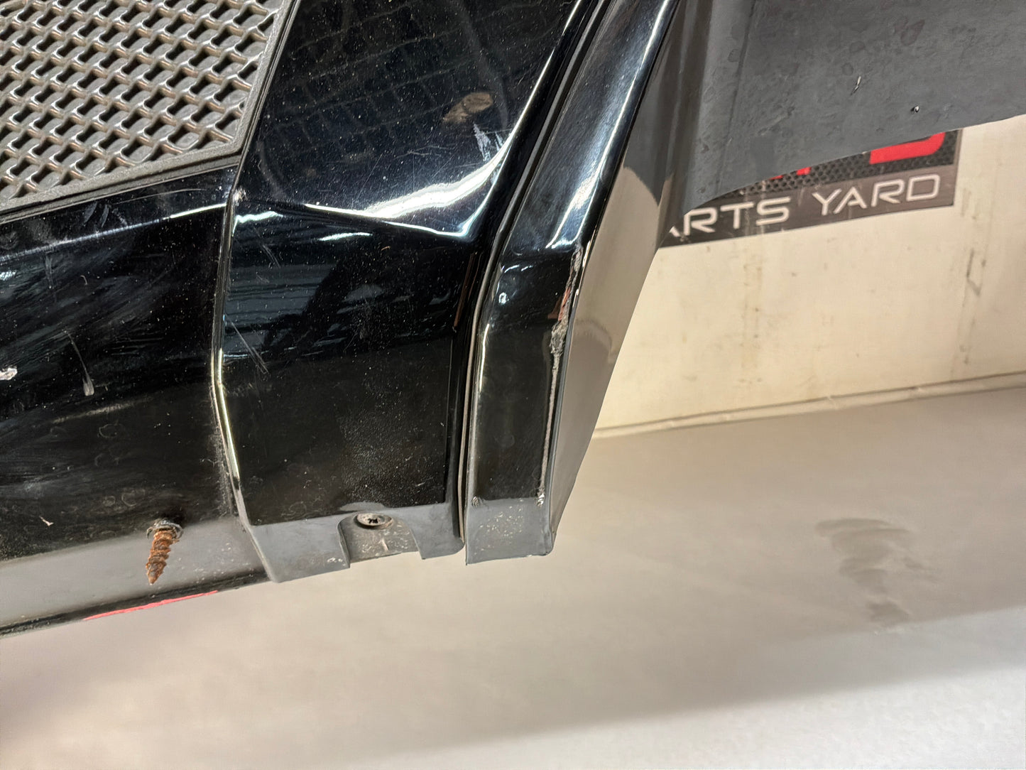 2011 Cadillac CTS-V Coupe Complete Rear Bumper Black OEM