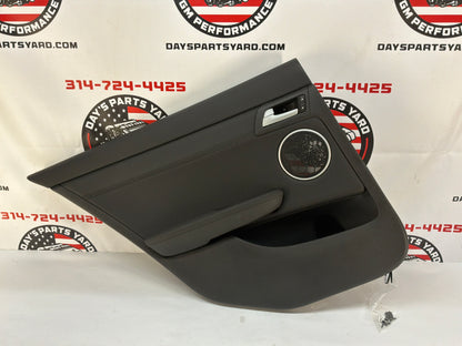 2008 Pontiac G8 GT LH Driver Rear Interior Door Panel Trim OEM