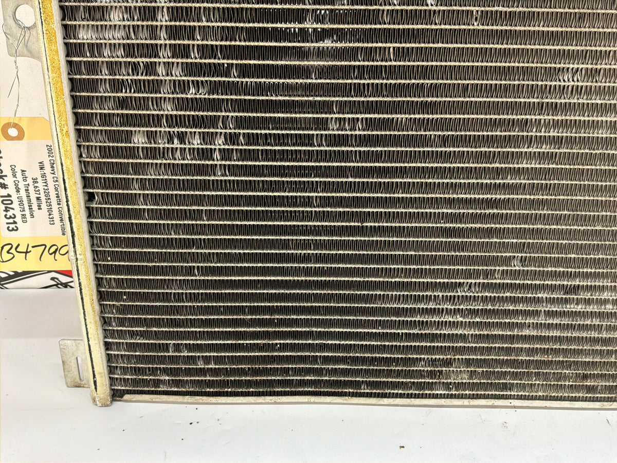 2002 Chevy C5 Corvette Convertible A/C Air Conditioner Condenser OEM