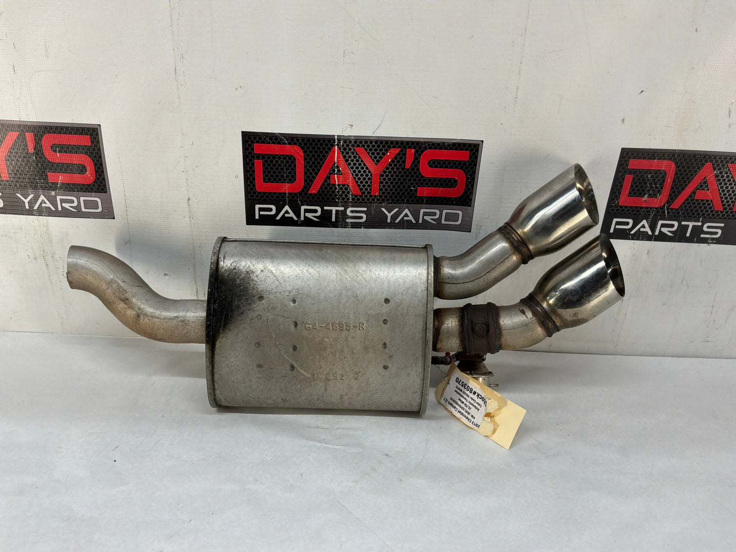 Rh exhaust muffler - Day's Parts Yard