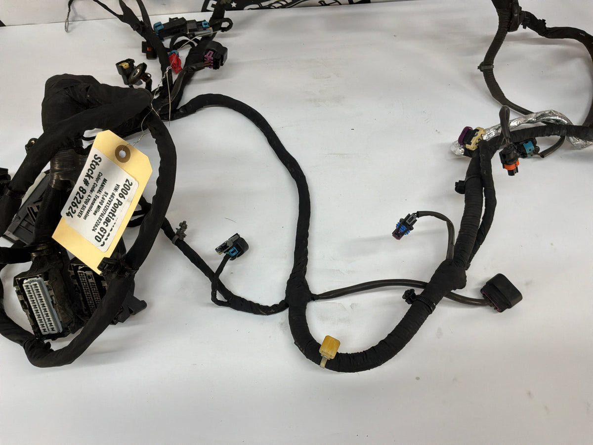 2006 Pontiac GTO Engine Motor Manual Transmission Wire Wiring Harness OEM