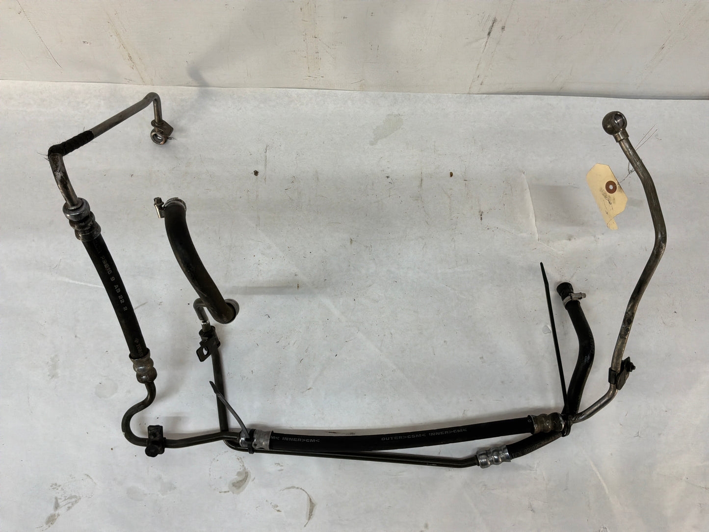 2009 Pontiac G8 GT Power Steering Rack and Pinion Gear Lines Hoses Tubes OEM