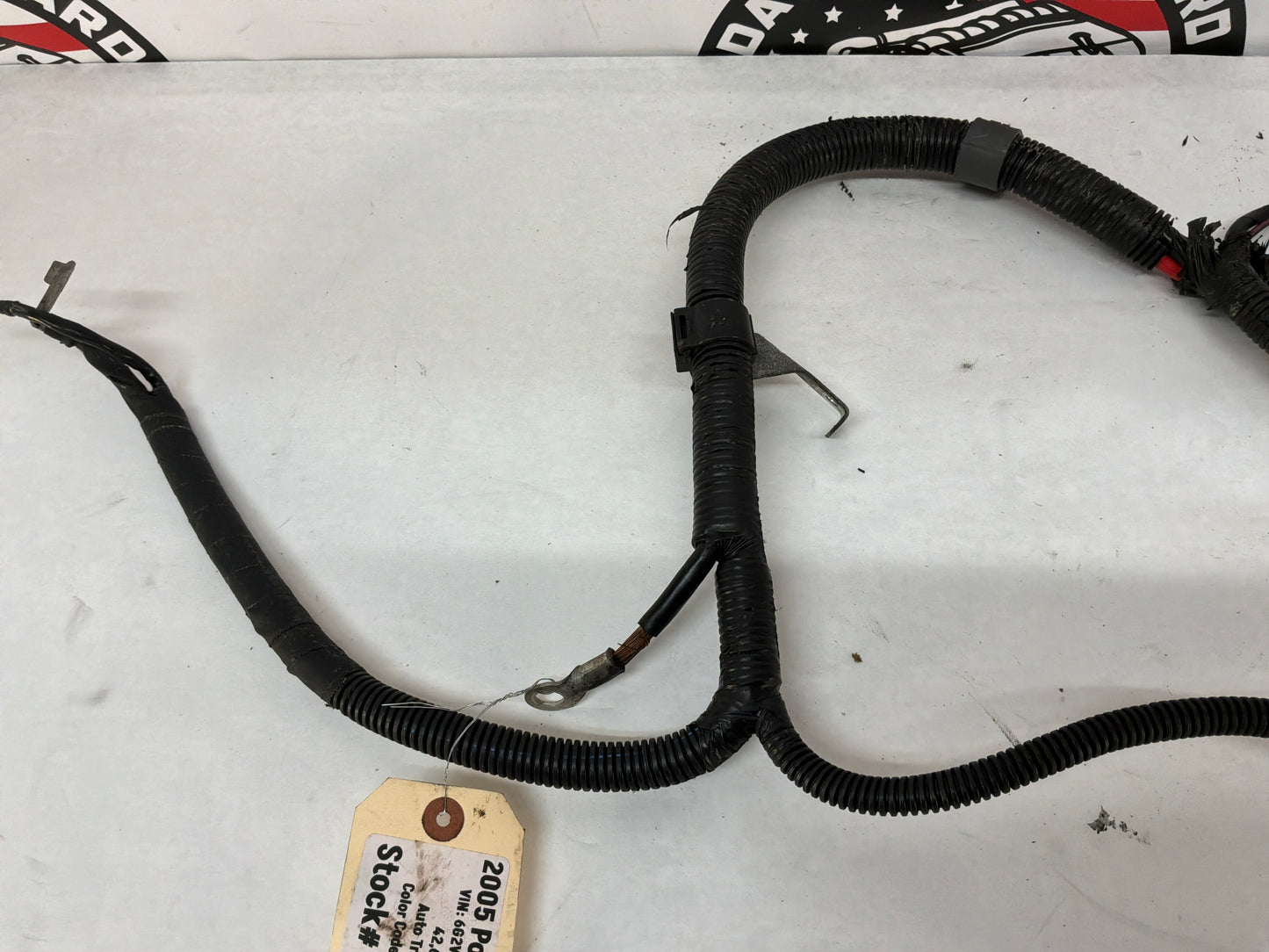 2005 Pontiac GTO Starter Alternator Positive Negative Battery Cable Wire Wiring Harness OEM
