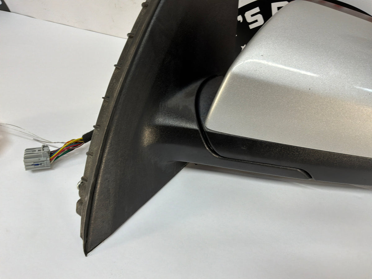 2014 Chevy SS Sedan LH Driver Exterior Mirror w/ Lane Change Assist Black OEM