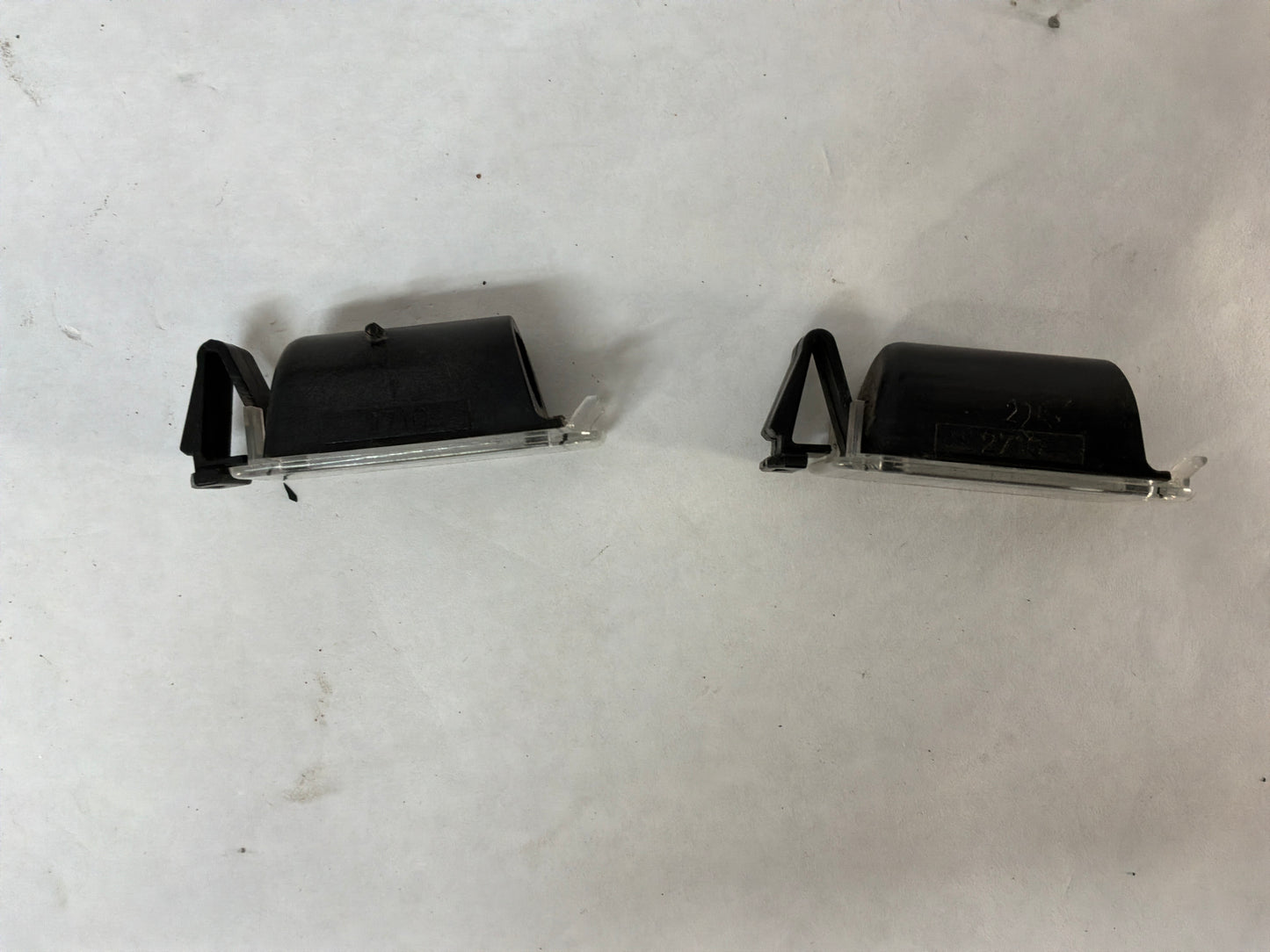 2014 Chevy Caprice PPV RH & LH License Plate Tag Lamp Lights OEM