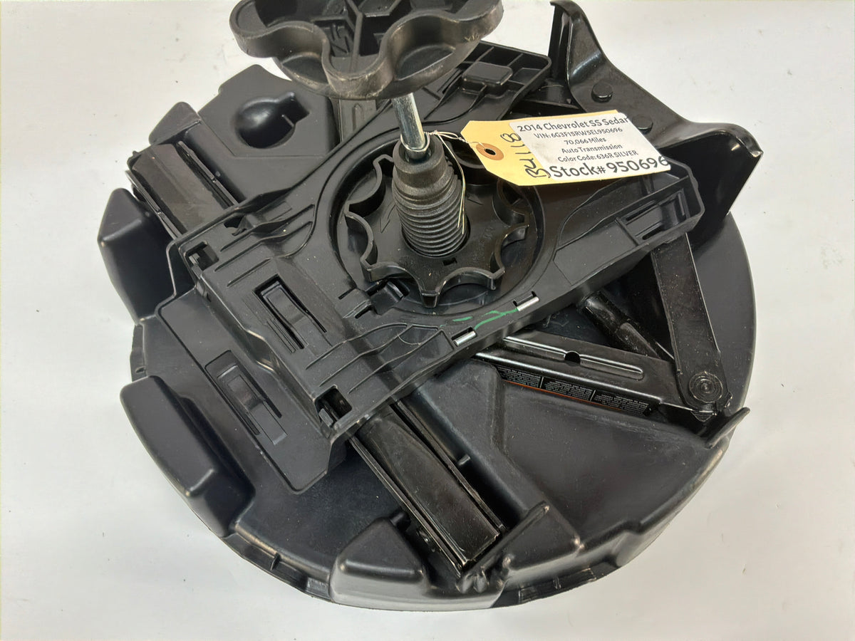 2014 Chevy SS Sedan Spare Wheel Tire Jack Package Tool Kit OEM