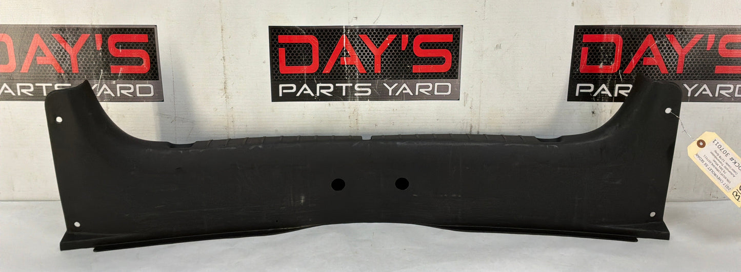 2017 Chevy SS Sedan Trunk Interior Cargo Liftgate Wall Plate Cover Garnish Trim Molding OEM