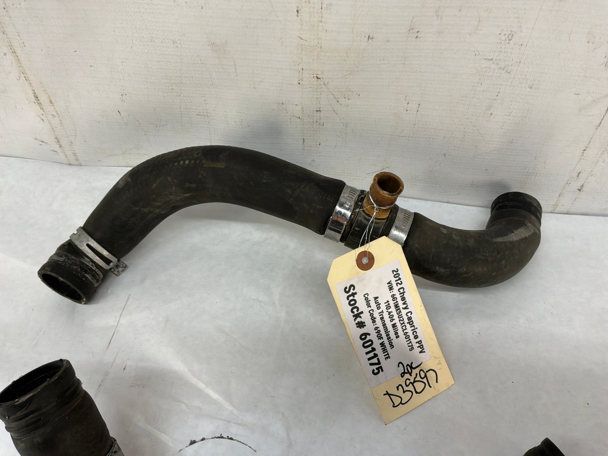 Upper and lower radiator hoses - Day's Parts Yard