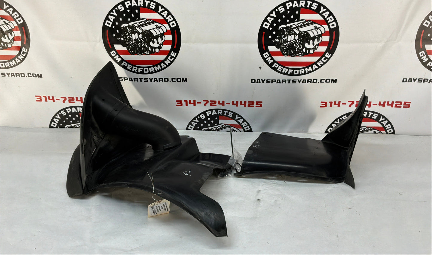 2007 C6 Corvette Convertible LH Driver Front Fender Wheel Well Liner House OEM