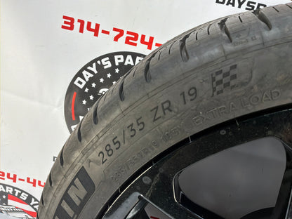 2012 Cadillac CTS-V 19x10.5 Factory OEM Rear Wheel Rim & Tire