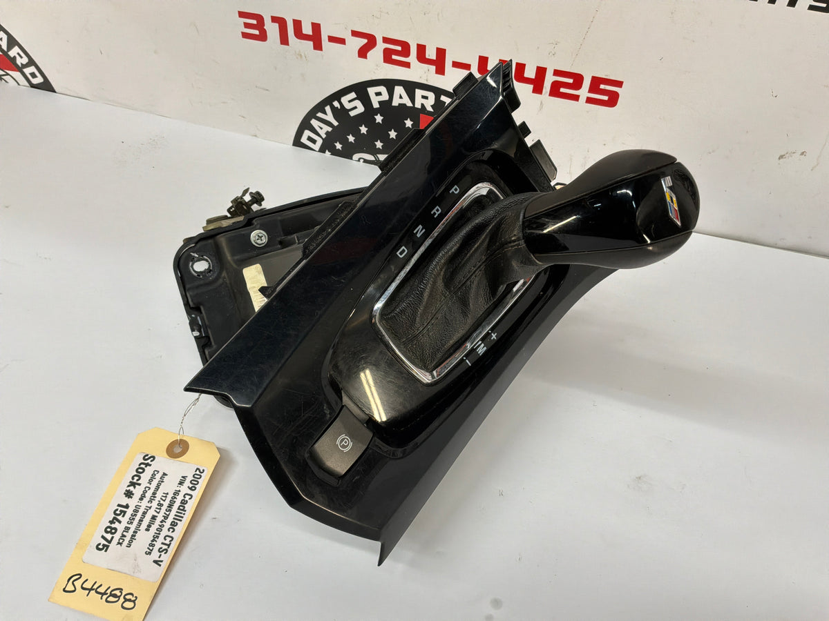 2009 Cadillac CTS-V Automatic Transmission Shifter Gear Selector Trim Bezel Panel Black OEM