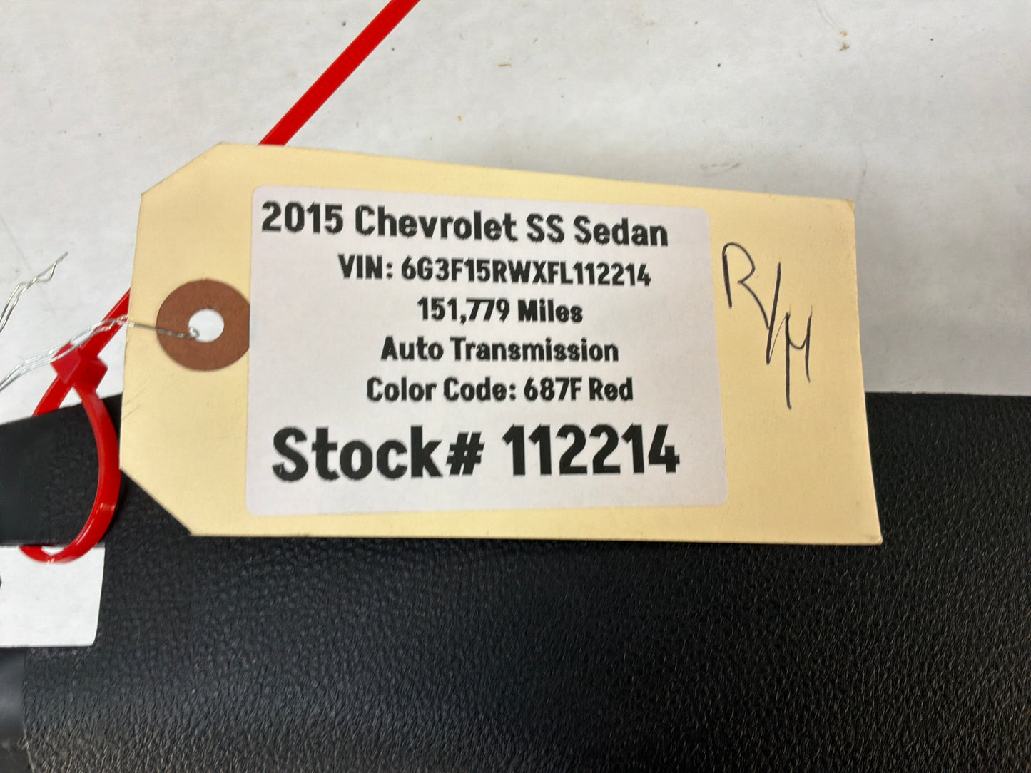 2015 Chevy SS Sedan RH Passenger Interior Kick Plate Panel Trim Sill Molding OEM