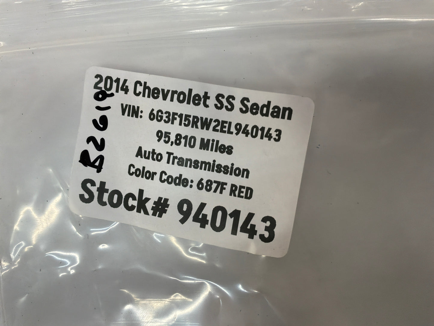 2014 Chevy SS Sedan Driveshaft Drive Shaft Propeller Hardware Nuts Bolts OEM
