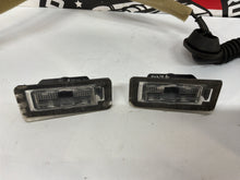 2008 Pontiac G8 GT Trunk Deck Lid License Plate Tag Lights Lamps w/ Wire Harness OEM
