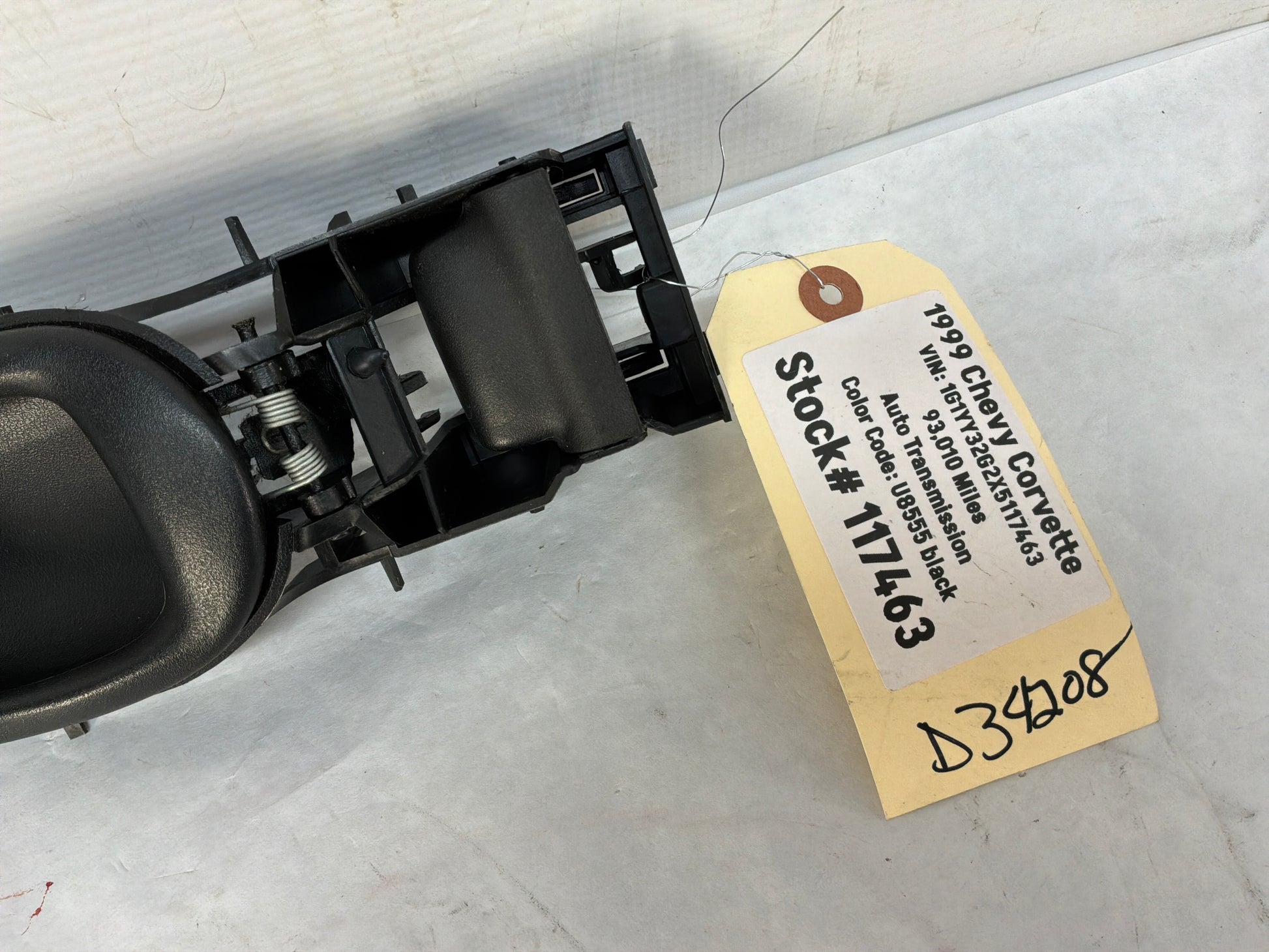 1999 Chevy C5 Corvette LH Driver Interior Door Handle OEM - Day's Parts Yard