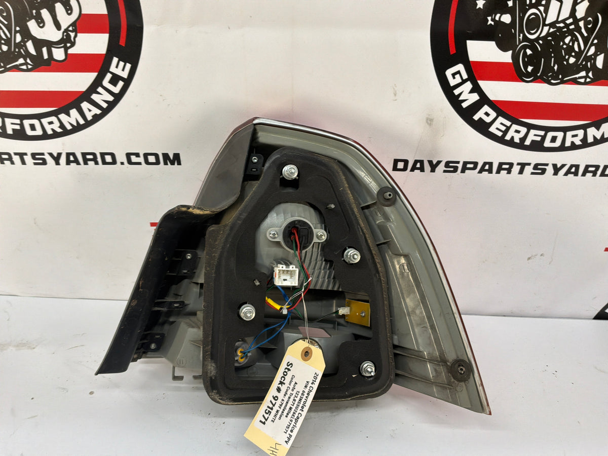 2014 Chevy Caprice PPV LH Driver Tail Light Taillight Lamp OEM