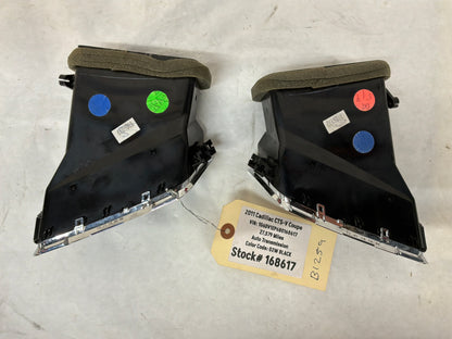 2011 Cadillac CTS-V Coupe Dash HVAC Climate Control Air Vents OEM