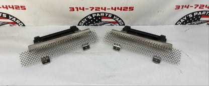 2009 Cadillac CTS-V Rear Bumper Lower Grills Panels Inserts OEM