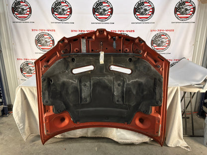 2008 Pontiac G8 Base Hood Assembly OEM Orange