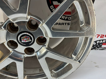 2009 Cadillac CTS-V Sedan Rear Factory OEM Polished Wheel Rim 19x9.5