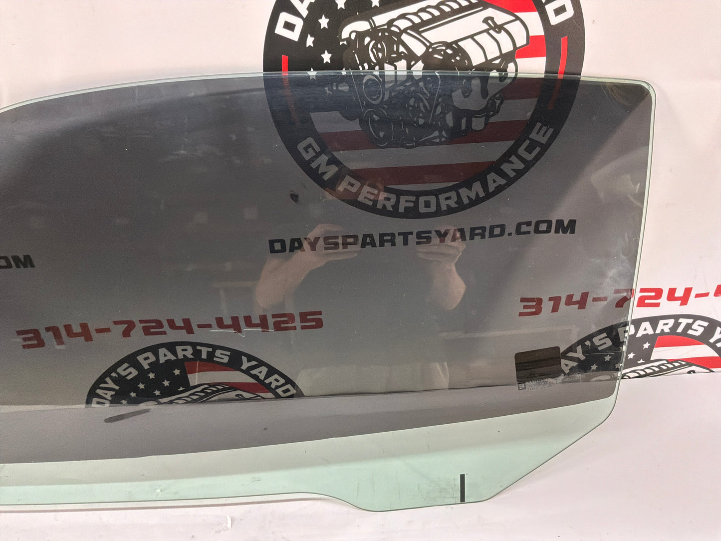 2007 Chevy C6 Corvette Convertible LH Driver Door Window Glass OEM