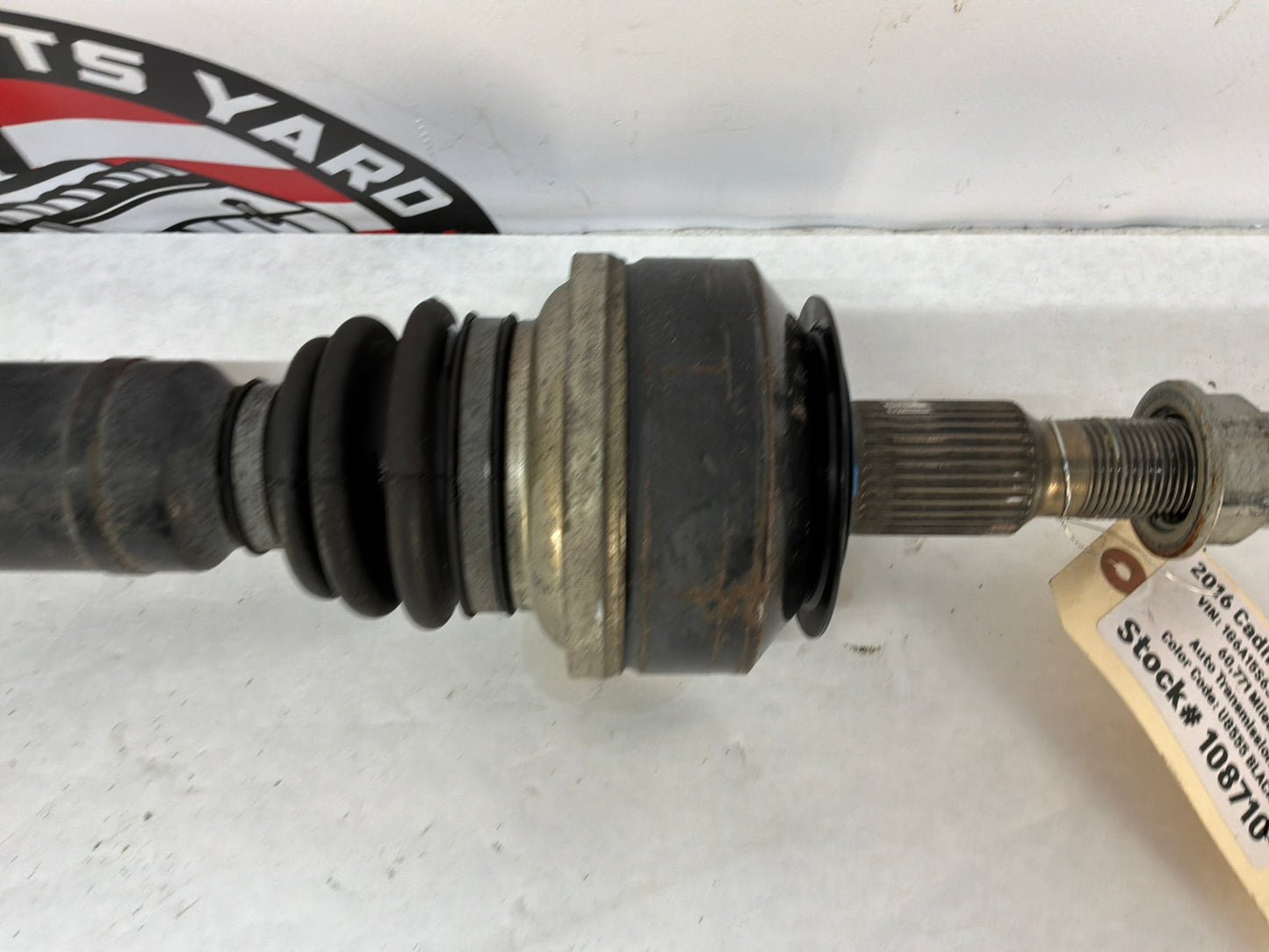 2016 Cadillac CTS-V LH Driver Rear CV Axle Half Shaft OEM