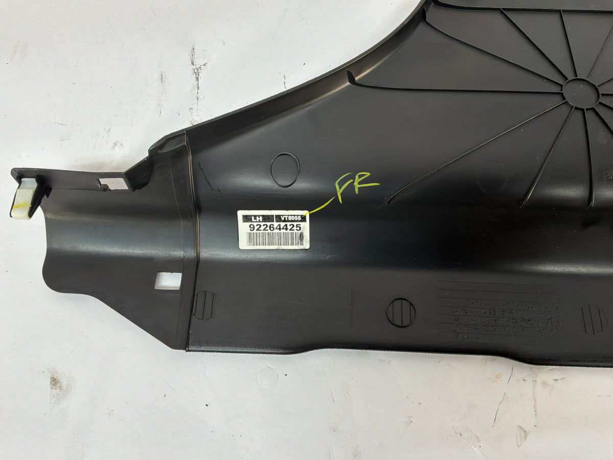 2016 Chevy SS Sedan LH Driver Lower B Pillar Carpet Retainer Trim Panel OEM