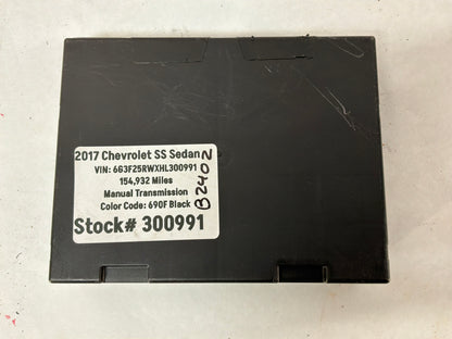 2017 Chevy SS Sedan Body Control Module BCM Computer Module OEM