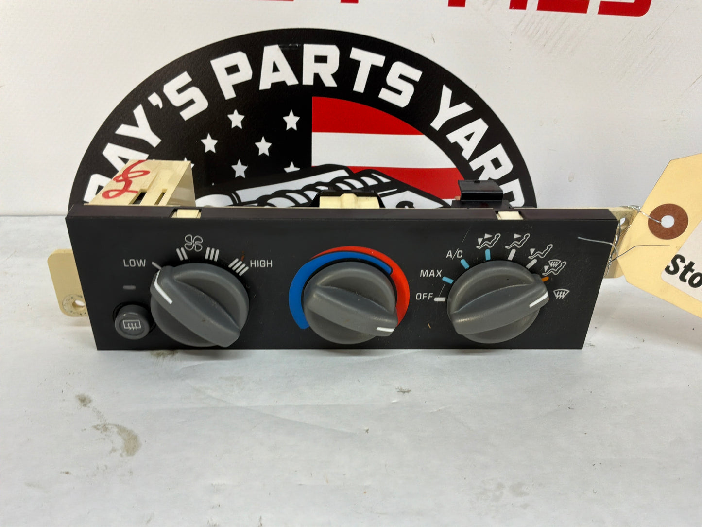 1999 Pontiac Firebird Trans Am Formula WS6 HVAC Climate Control Dash Switch Panel OEM