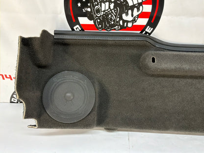 2007 Chevy C6 Corvette Convertible Rear Speaker Carpet Trim Panel OEM