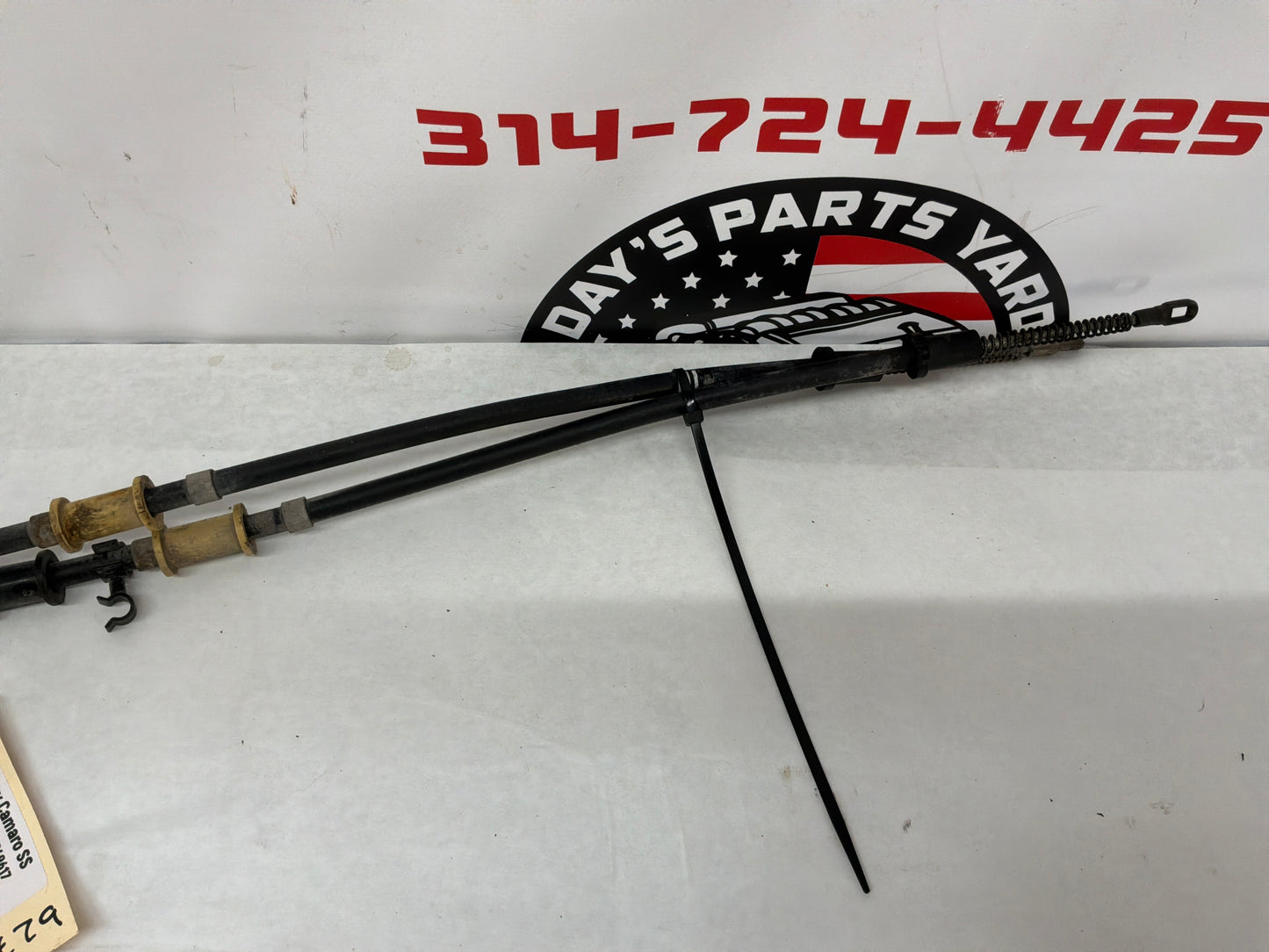2014 Chevy Camaro SS Emergency E Parking Brake Cables OEM
