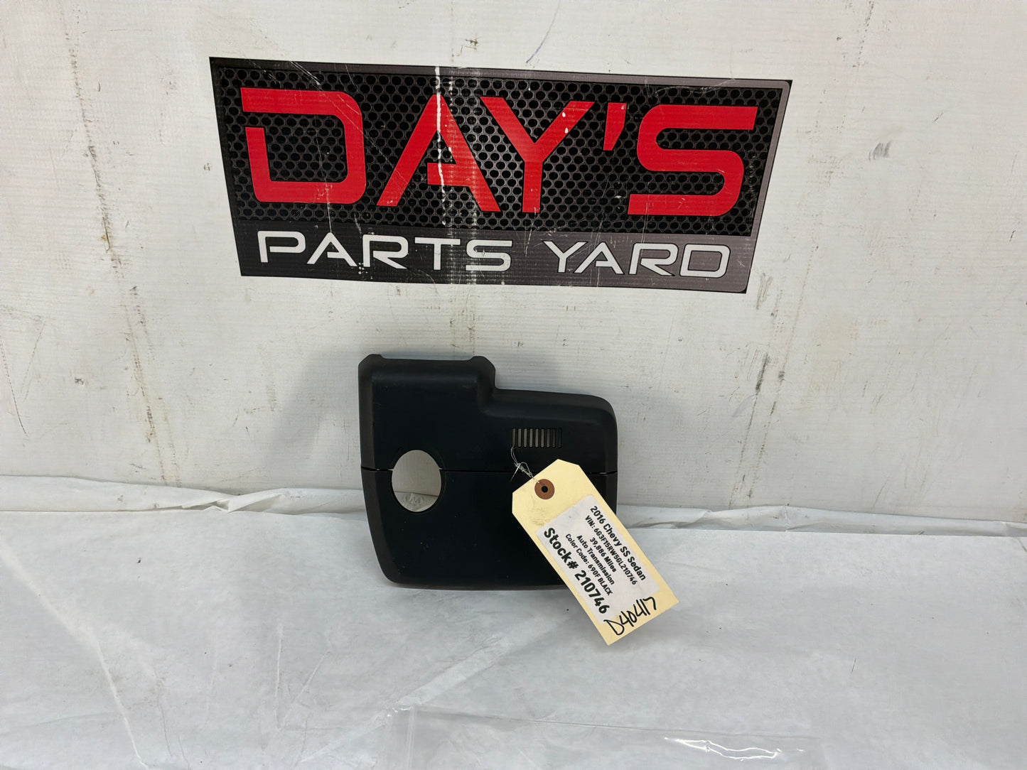 2016 Chevy SS Sedan Rearview Mirror Camera Cover Bezel Trim Molding OEM