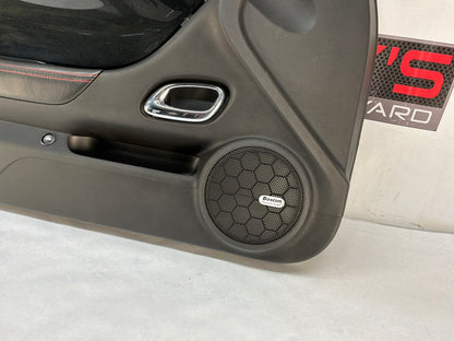 2014 Chevy Camaro ZL1 LH Driver Carbon Flash Front Interior Door Panel Trim OEM