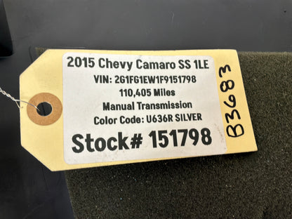 2015 Chevy Camaro SS 1LE RH Passenger Interior Kick Plate Panel Trim OEM