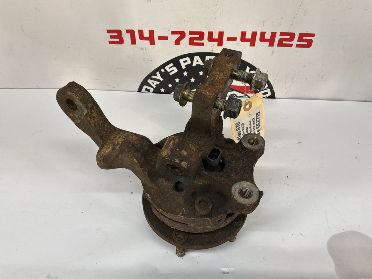 2006 Pontiac GTO LH Driver Front Suspension Spindle Hub Knuckle Assembly OEM